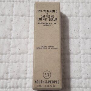 NIB mini Youth To The People 15% Vitamin C + Clean Caffeine Energy Serum